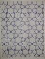 Marker, graph paper, posterboard. p6m symmetry.