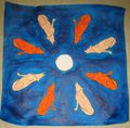 Acrylic on posterboard. D4 symmetry.