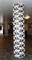 Tiled columns for New Lyceum in Baarn (1968)