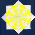 Paper and colored pencil. D8 symmetry.